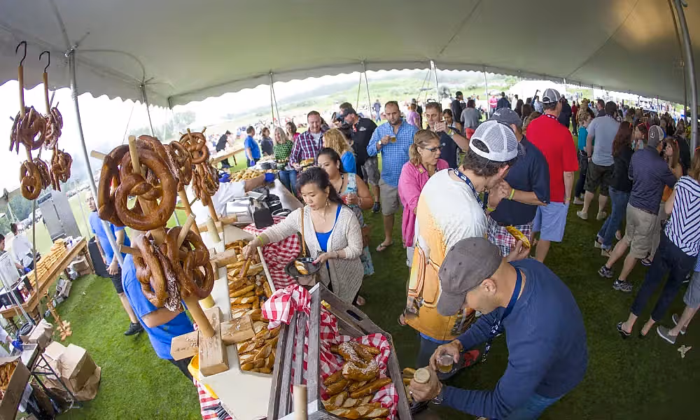 Crowd at NJ Beer & Food Festival